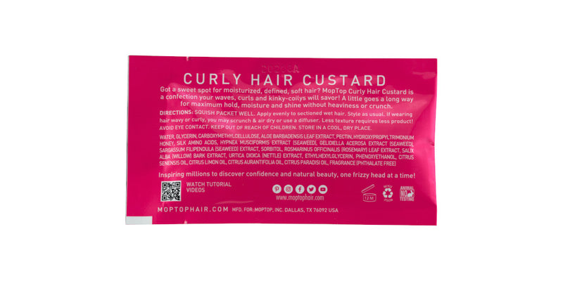 Curly Hair Custard - Sample Packet