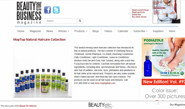 Beauty Store Business Magazine online