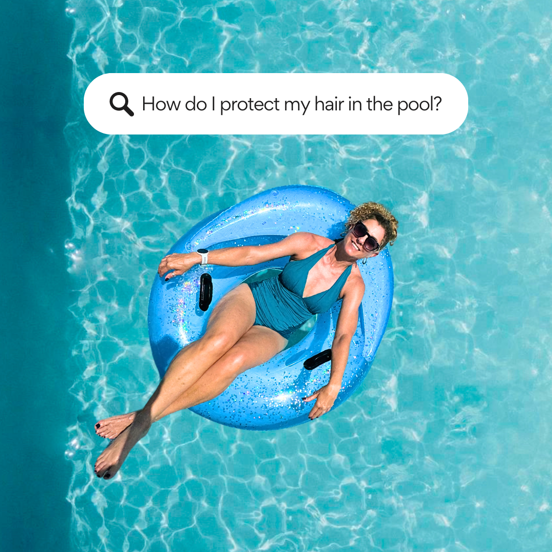 how do i protect my hair in the pool this summer - curly hair for beginners - moptop haircare