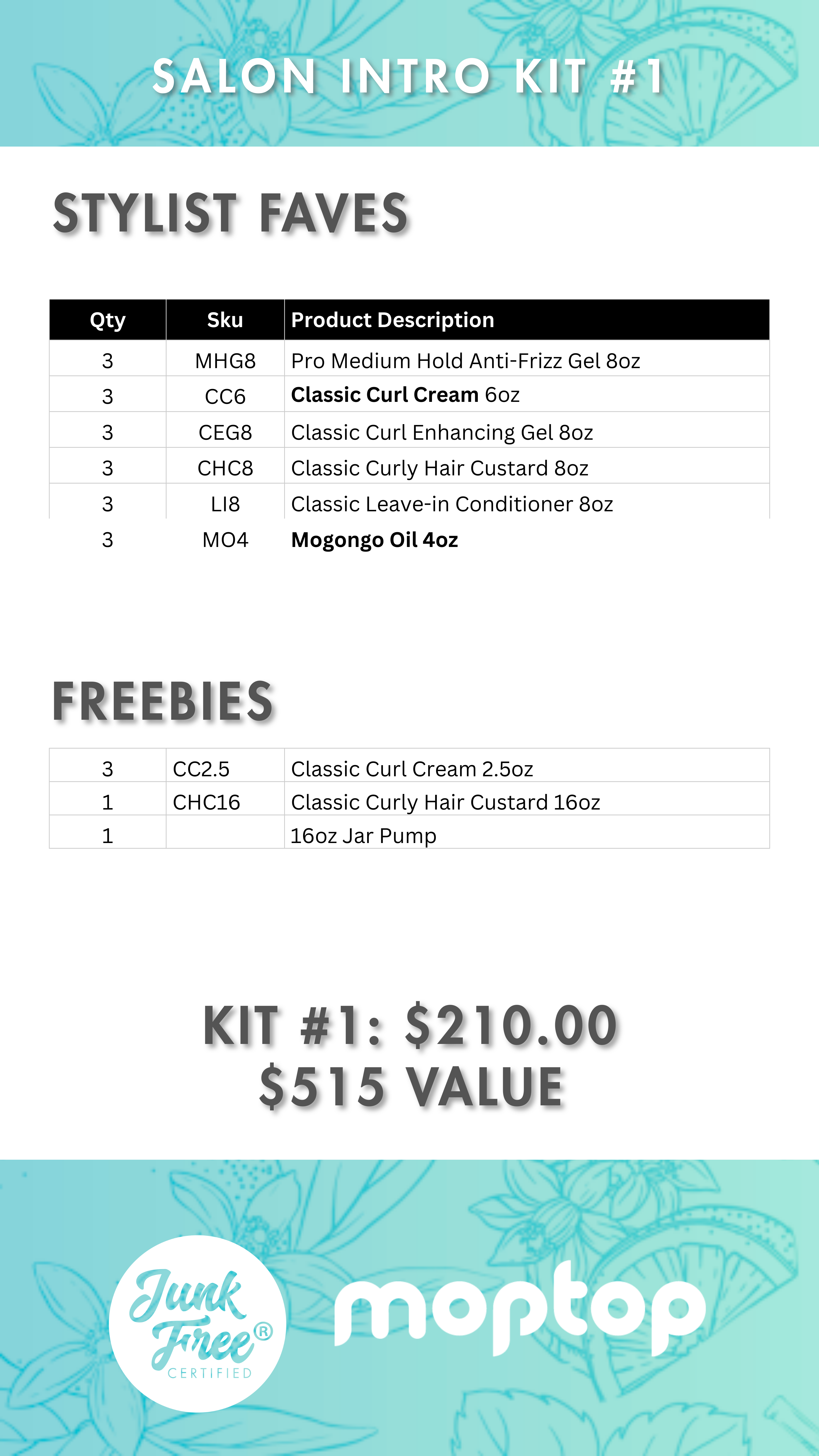Salon Intro Kit 1 Stylist Faves