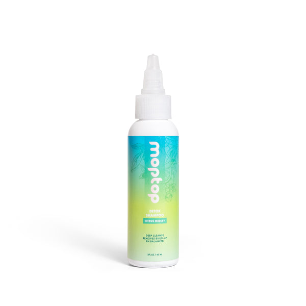 Front view of Detox Shampoo Bottle