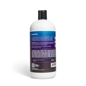 Back view of 32 ounce bottle of Salon Conditioner