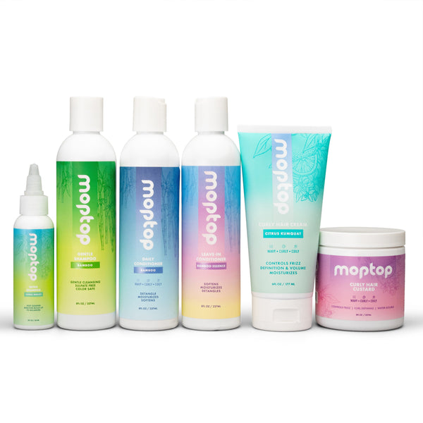 Front view of the Coily Hair Bundle