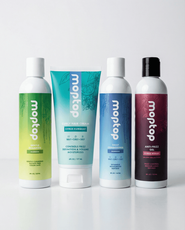 Front view of the Coily Hair Kit