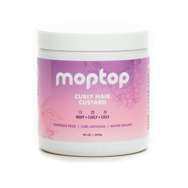 MopTop Curly Hair Custard New Brand 8oz Jar