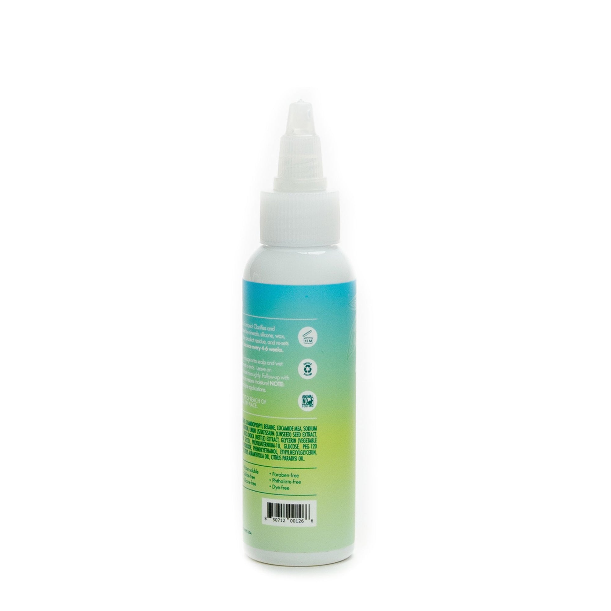 Detox shampoo curly wavy coily hair clean scalp buildup
