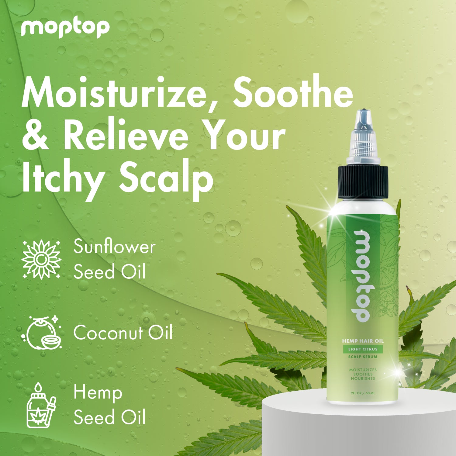 Hemp Hair Oil
