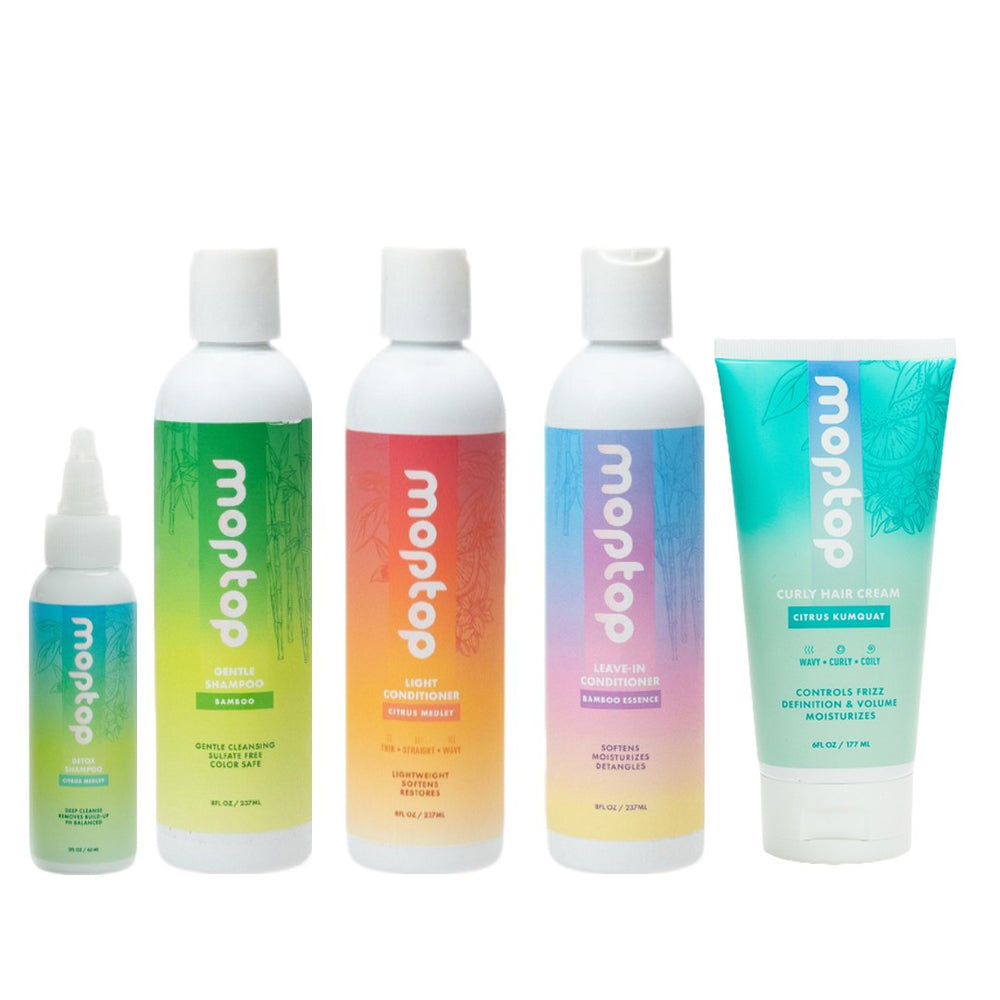 Front view of the Wavy Hair Bundle