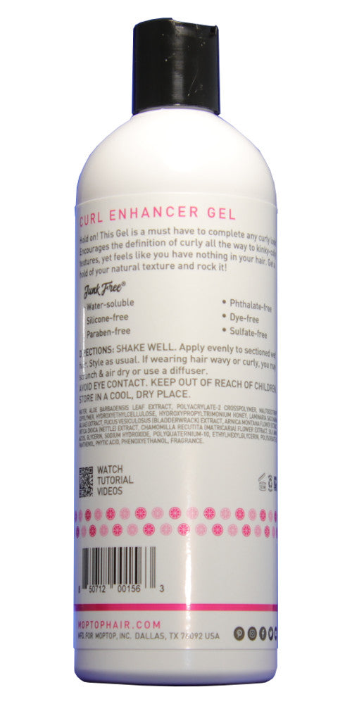 MopTop Curl Enhancer Gel | 16oc Back Photo