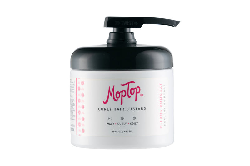 Curly Hair Custard by MopTop | 16oz with Pump Product Photo