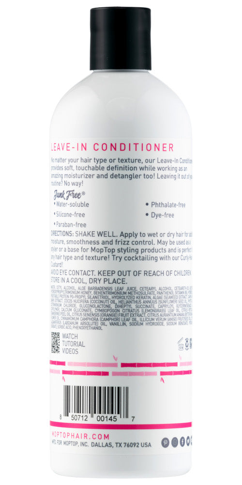 MopTop Leave-In Conditioner | 16o Back Photo