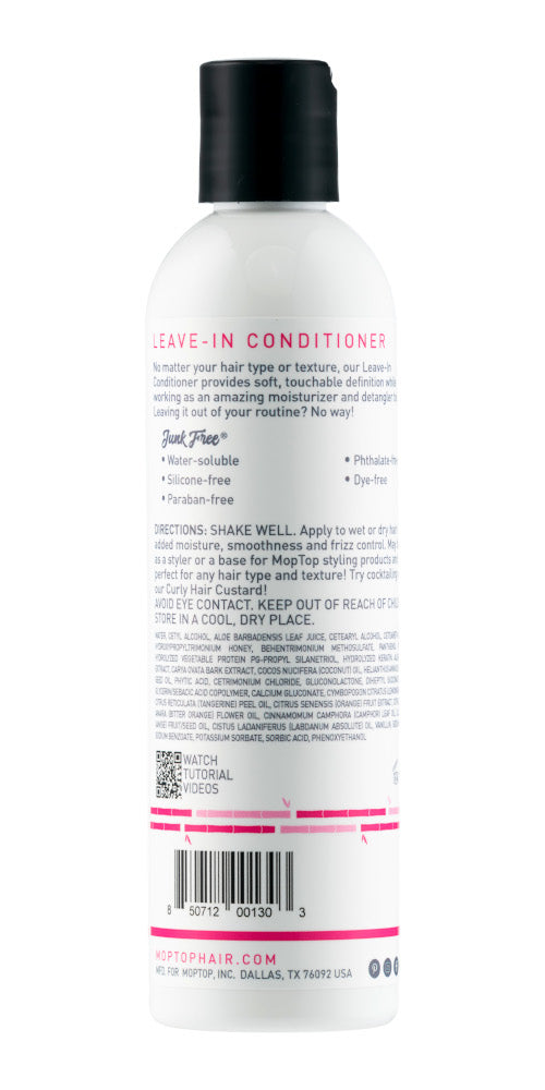 MopTop Leave-In Conditioner | Back Photo