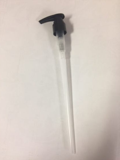 A black 32 ounce Bottle Pump