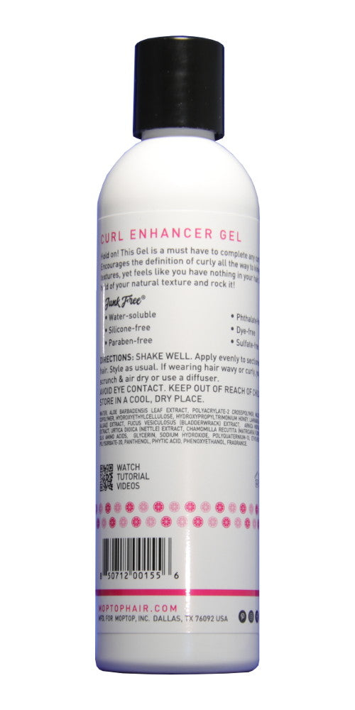 MopTop Curl Enhancer Gel | Back Photo