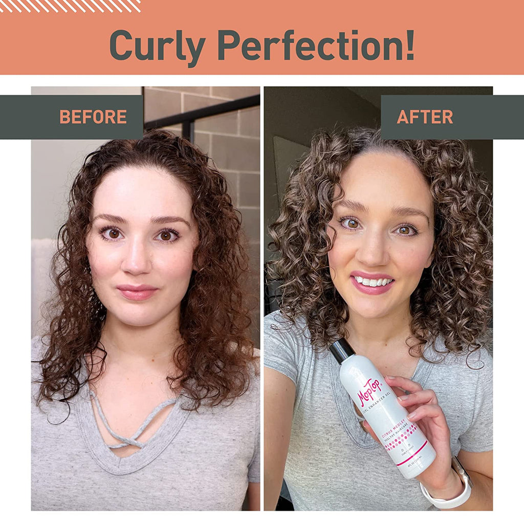 MopTop Curl Enhancer Gel Natural Ingredients Enhance Your Curls