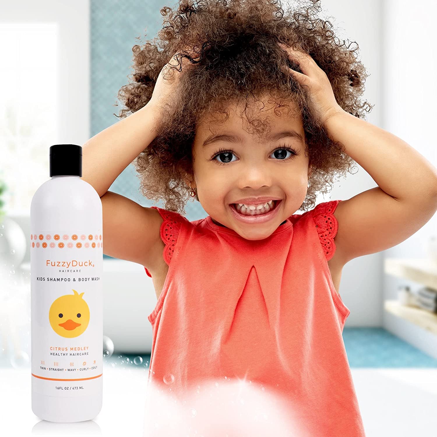 Fuzzy Duck Kids Shampoo and Body Wash MopTop Hair – moptop