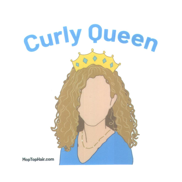 Curly Girl Stickers