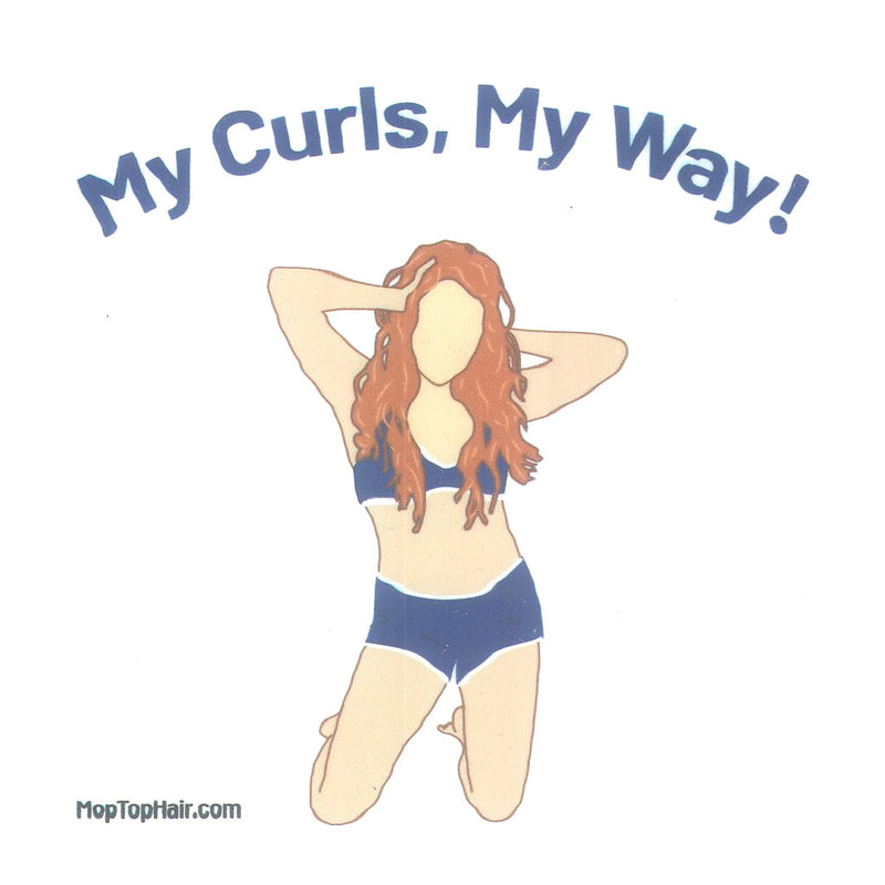 Curly Girl Stickers